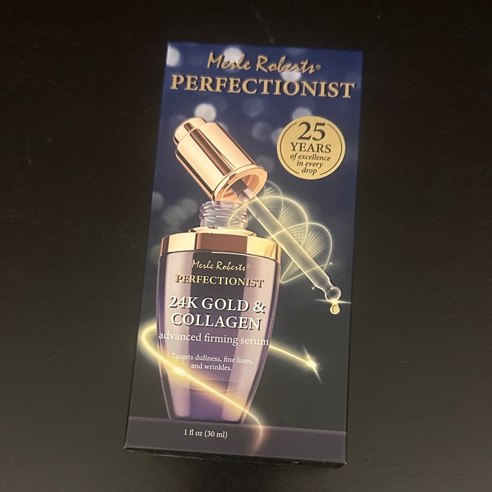 Merle Roberts Perfectionist 24K Gold & Collagen advanced firming serum